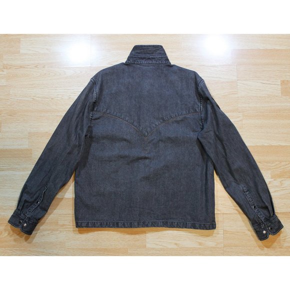 Polaris AUS Denim Jacket • The Mortal Coil • Black • Large • deadstock metalcore - Picture 6 of 7